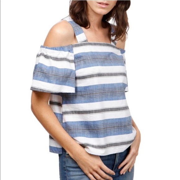 lucky brand cold shoulder top
